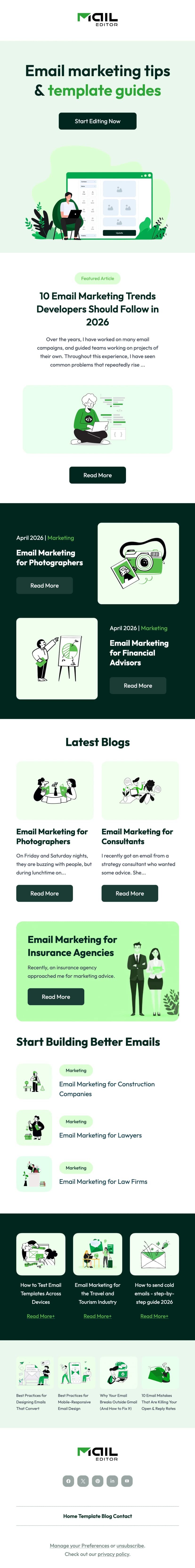 Marketing Email Template