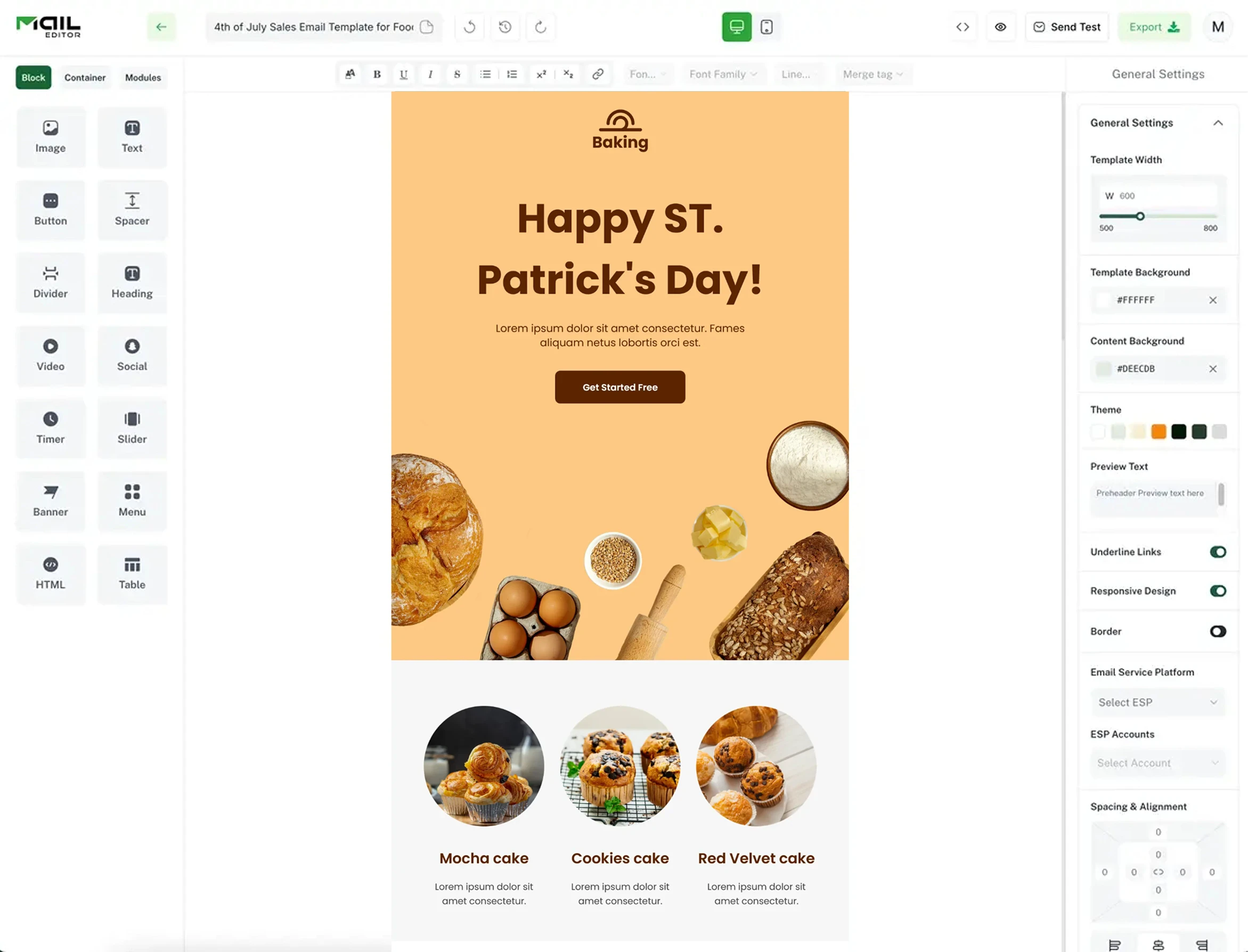 Edit Bakery Emails Faster