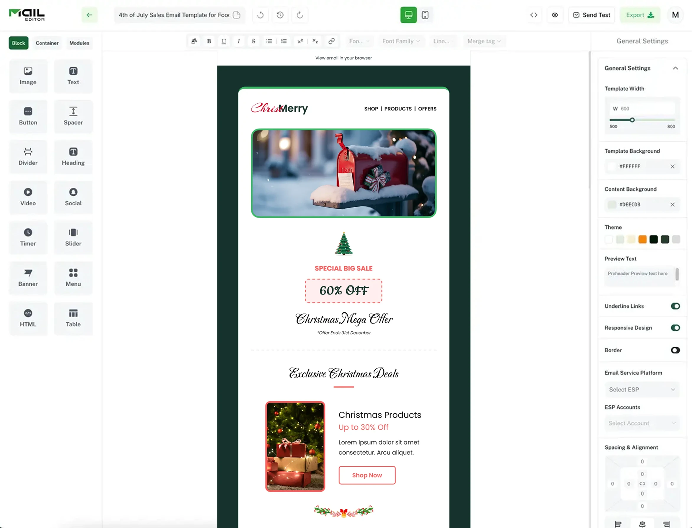 Edit Holiday Emails Faster