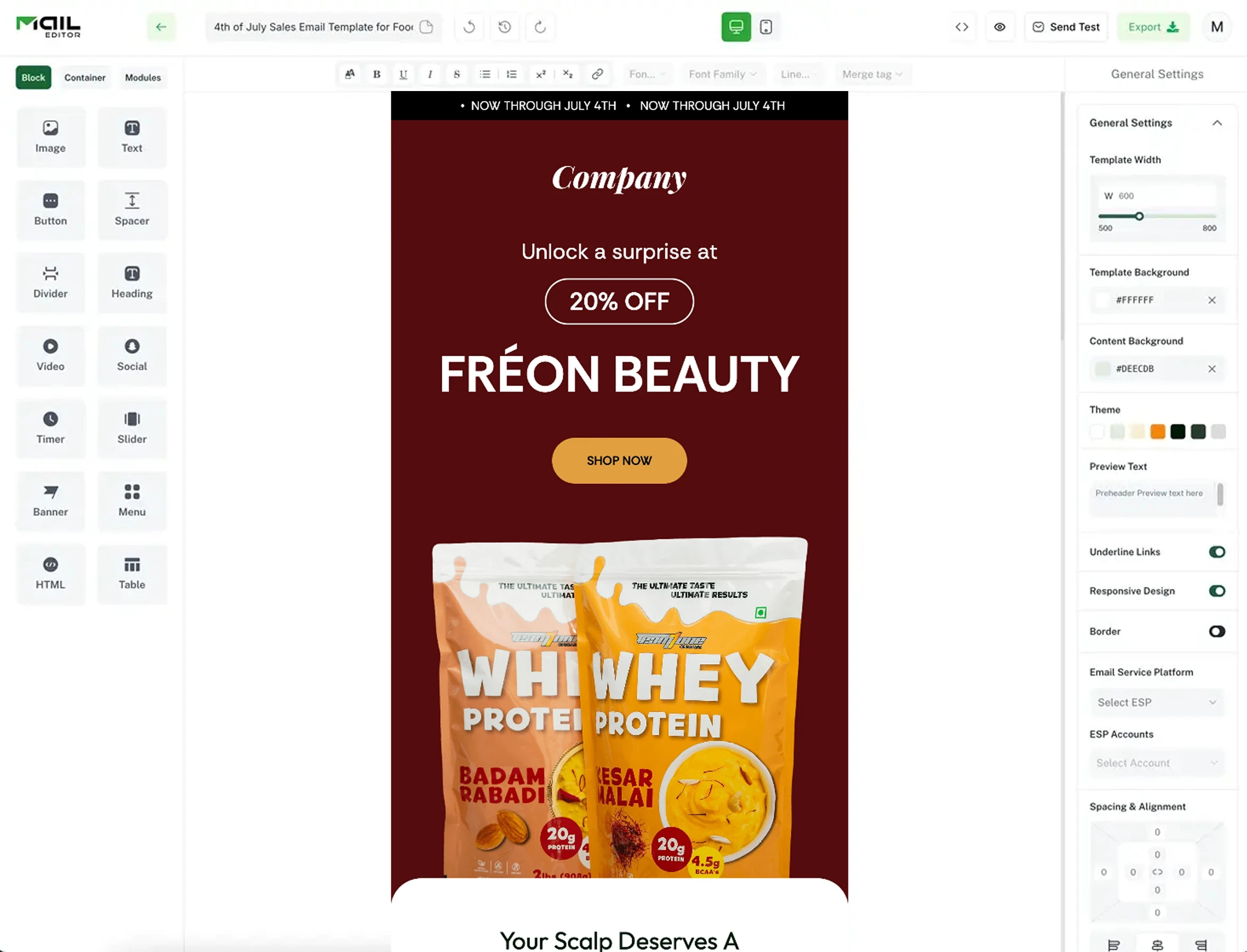 Edit Product Promotion Emails Faster
