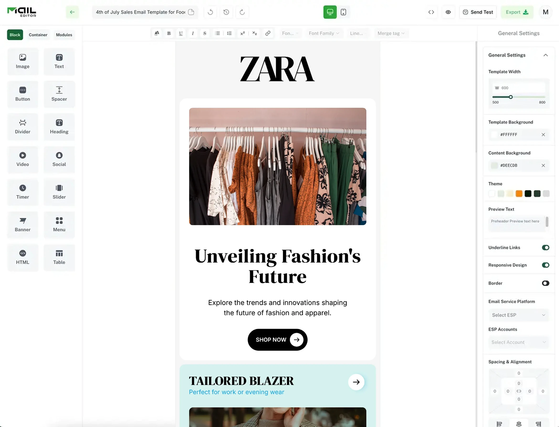 Edit Product Showcase Emails Faster