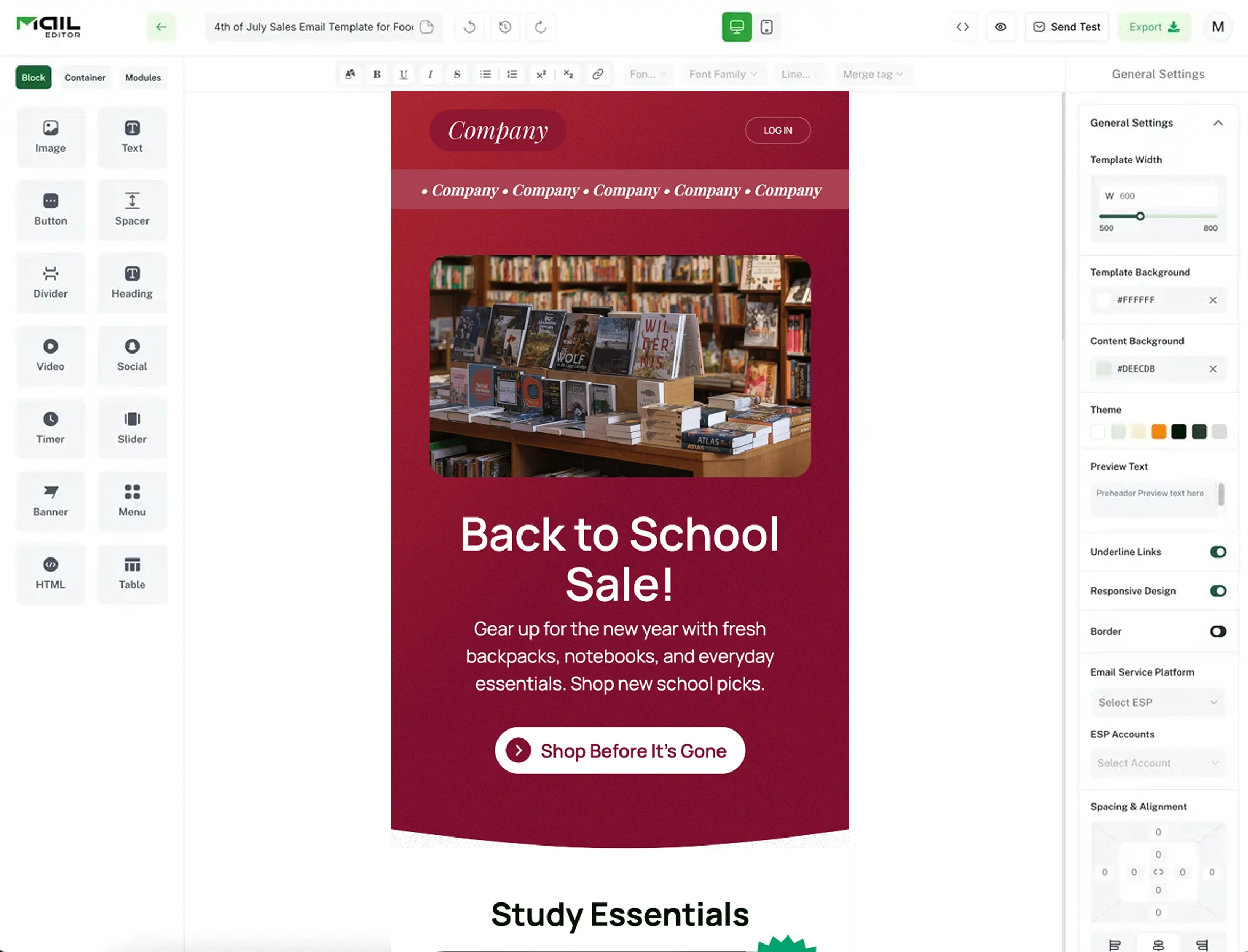 Edit Omnisend Emails Faster